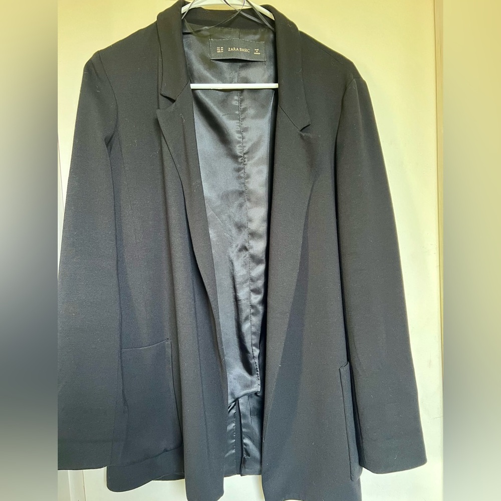 Zara Elegant Black Women's Blazer
